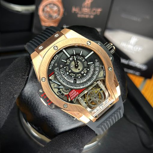 خرید ساعت هابلوت مردانه طلایی
