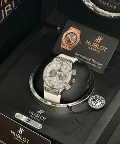 خرید و مدل های ساعت هابلوت مردانه و زنانه رنگ سفید